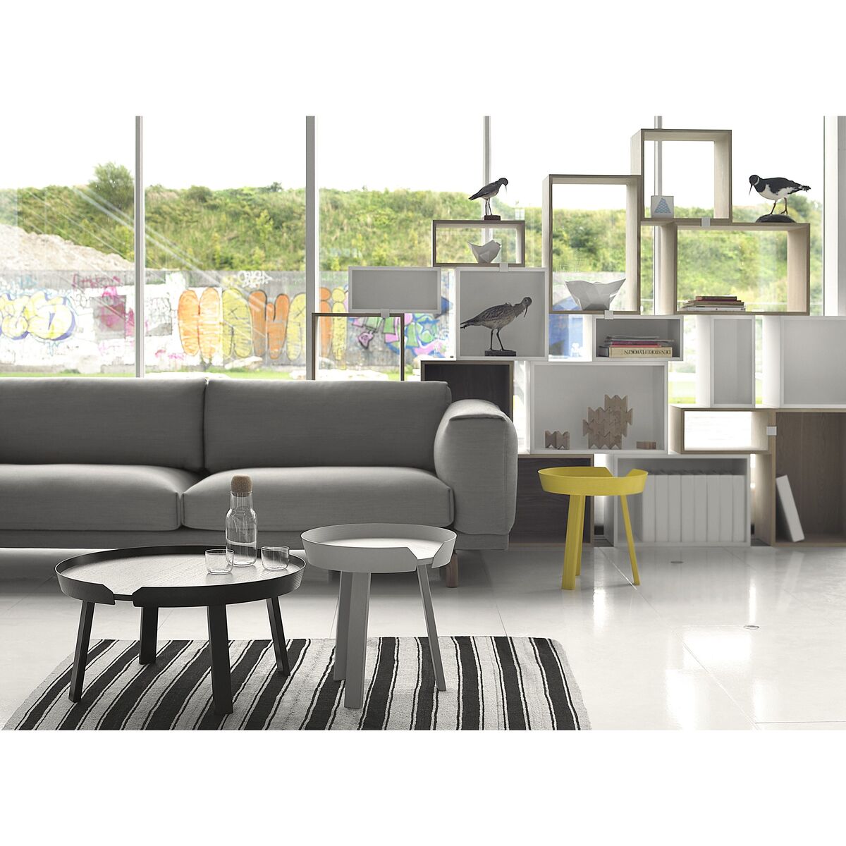 Around Coffee table - Small Ø 45 x H 46 cm by Muuto Grey – image 5