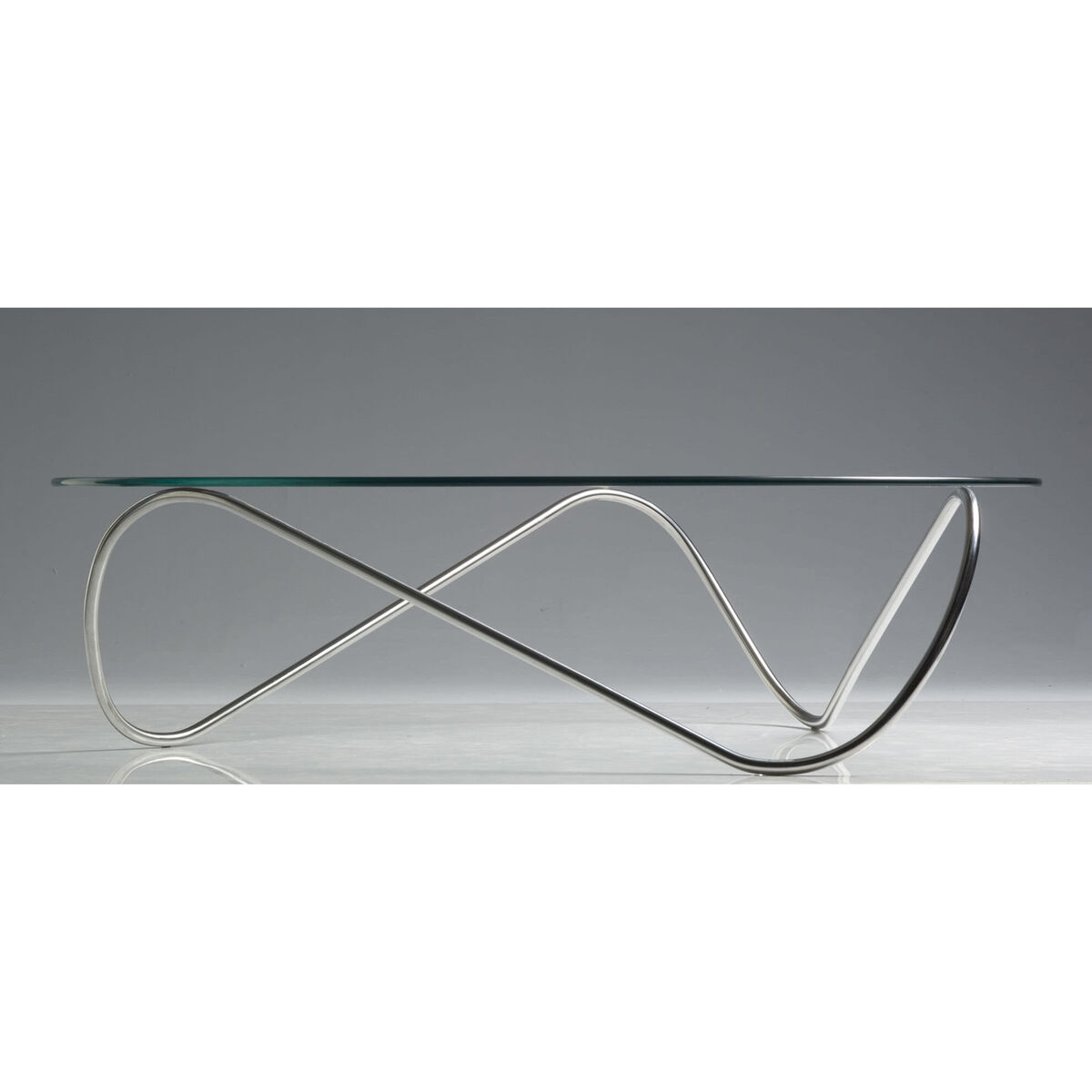 Kaeko Coffee table by Objekto Transparent/Metal – image 3