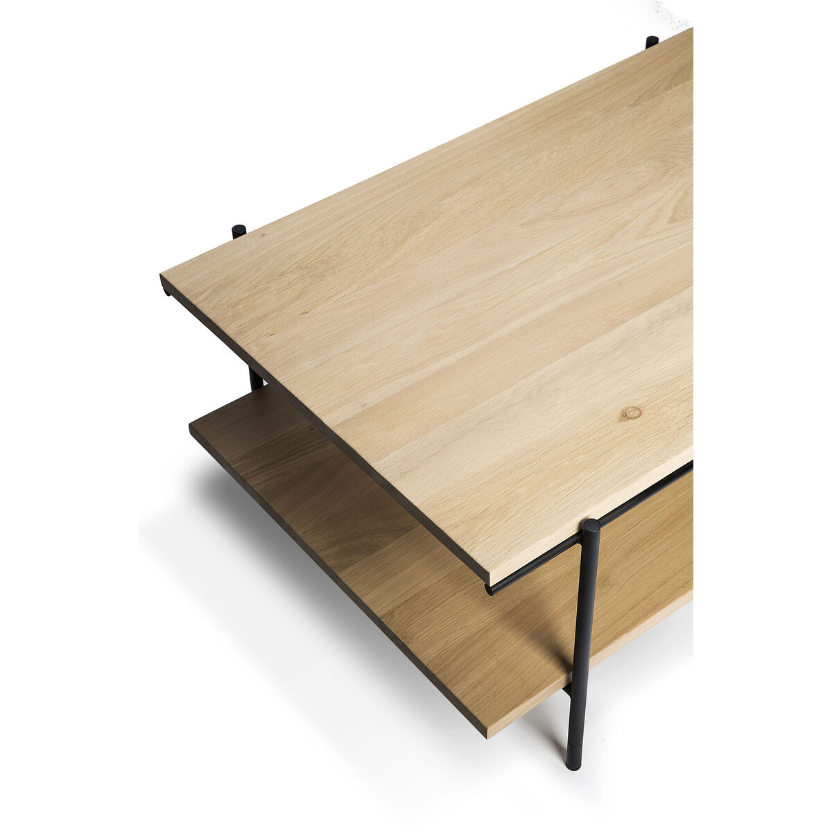 Rise Coffee table - / Rectangular - 120 x 70 cm by Ethnicraft Natural wood – image 2