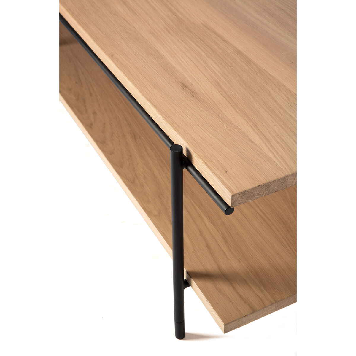 Rise Coffee table - / Rectangular - 120 x 70 cm by Ethnicraft Natural wood – image 3