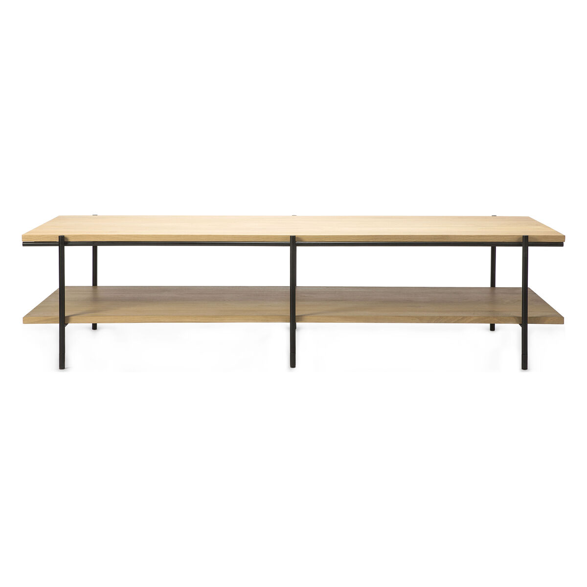 Rise Coffee table - / Rectangular - 120 x 70 cm by Ethnicraft Natural wood – image 1