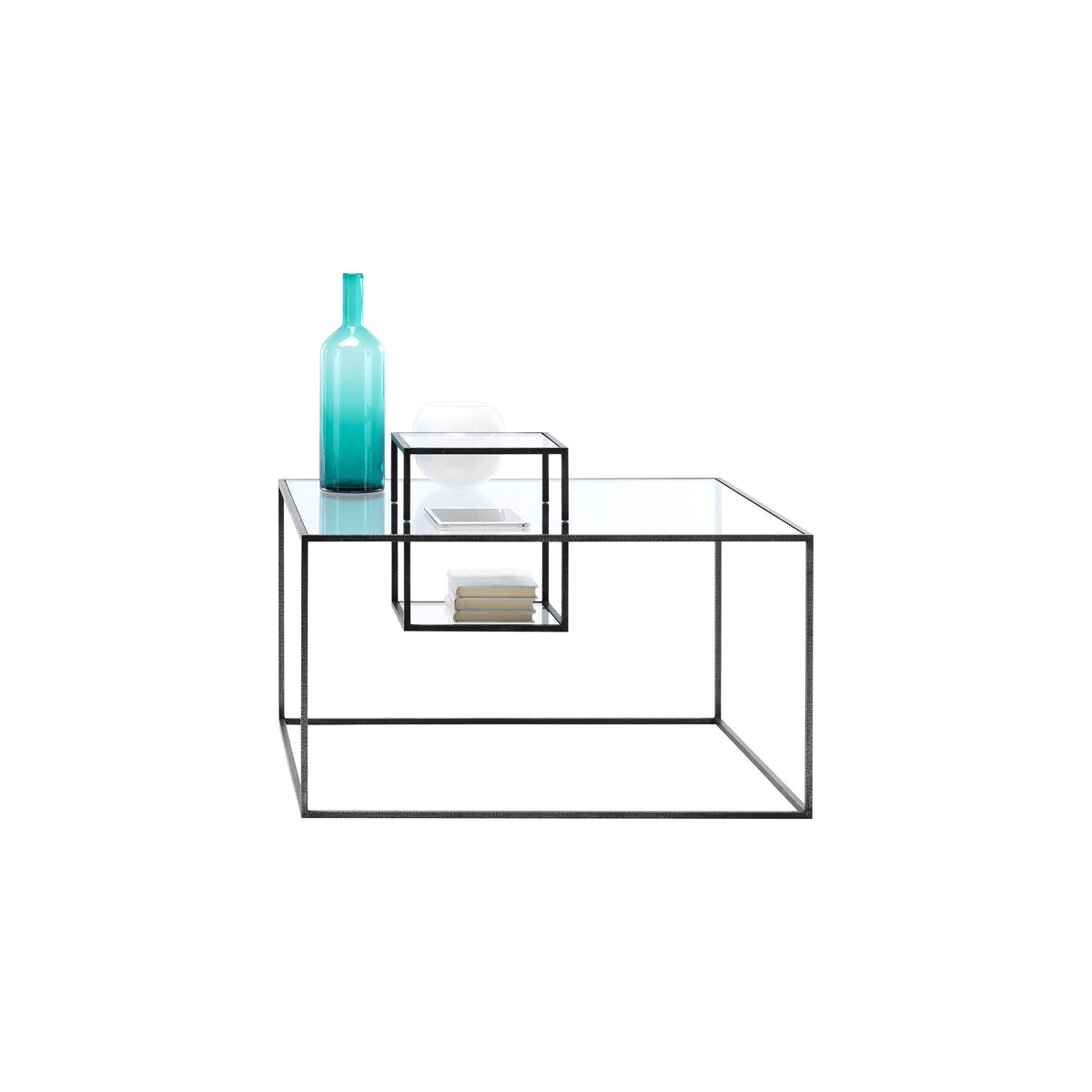 Illusioni Coffee table - / 90 x 90 cm by Mogg Transparent – image 2