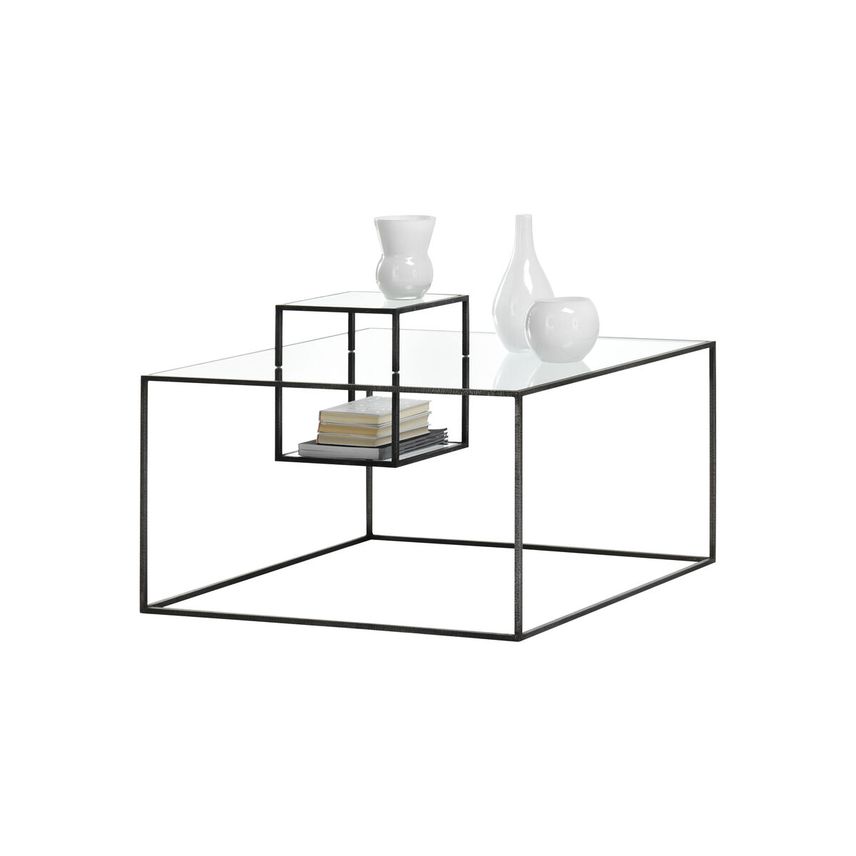 Illusioni Coffee table - / 90 x 90 cm by Mogg Transparent – image 1