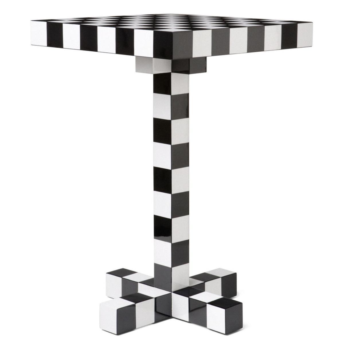 Chess Table Small table by Moooi White/Black – image 2