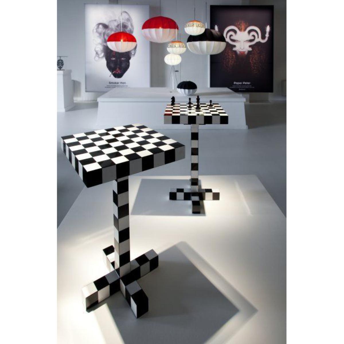 Chess Table Small table by Moooi White/Black – image 4