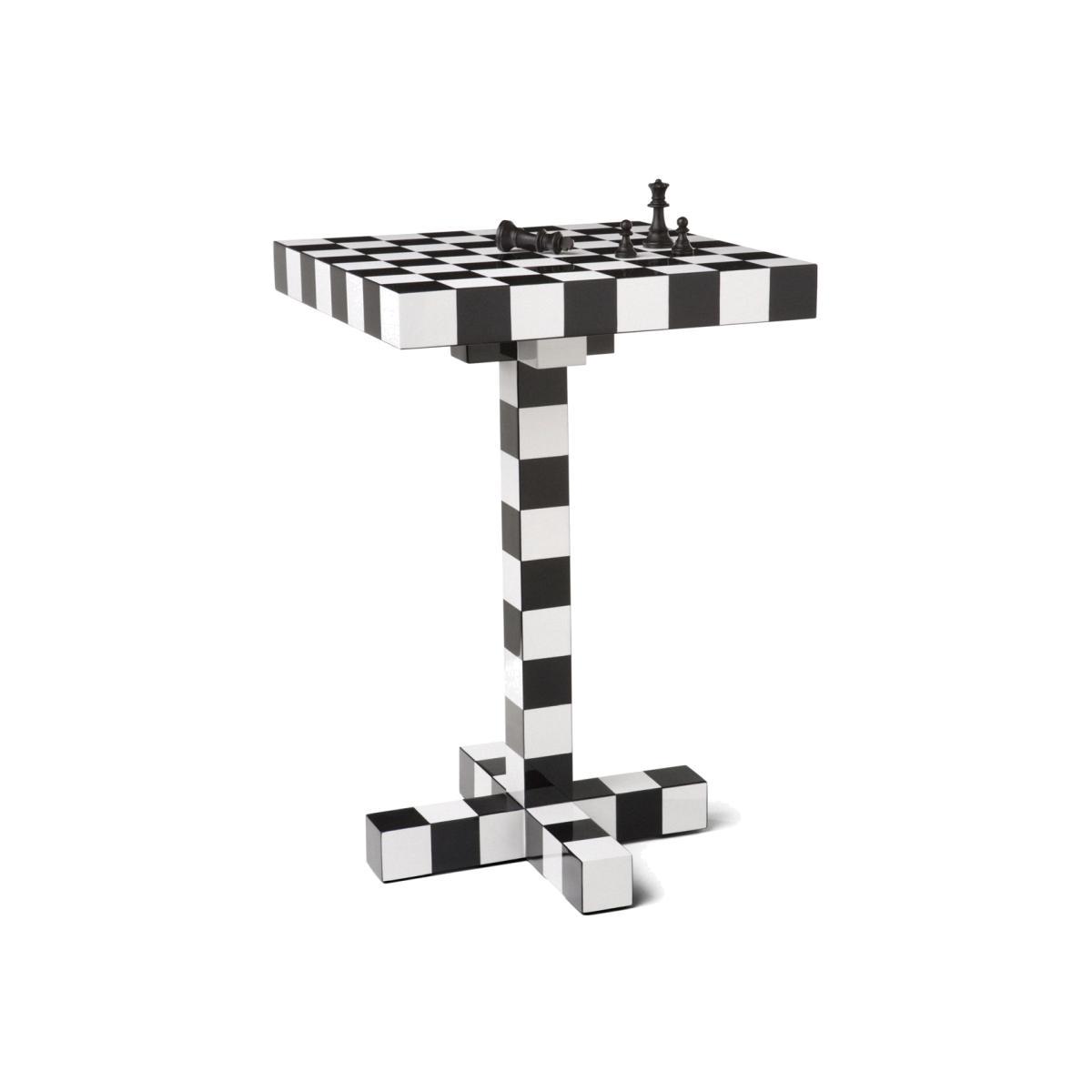 Chess Table Small table by Moooi White/Black – image 1