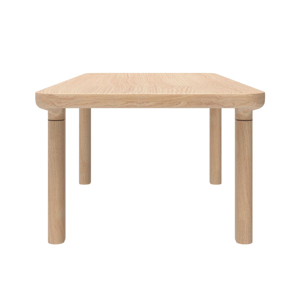 Camille Coffee table natural wood wood - 120 x 50 x H 38.5 cm - Hartô – image 2