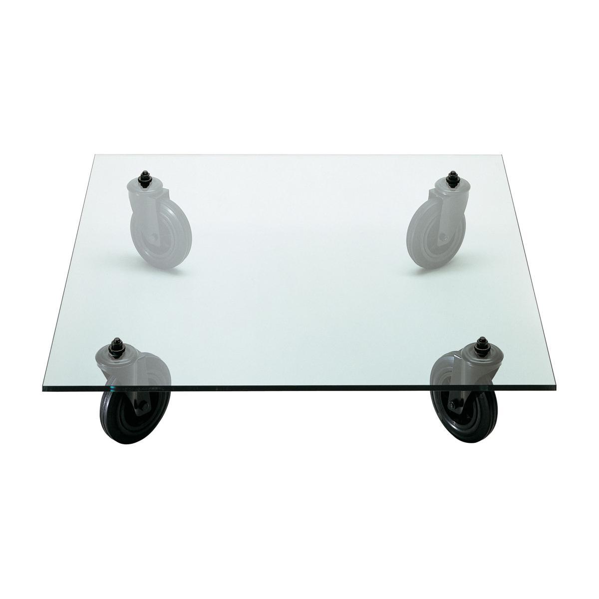 Gae Aulenti Coffee table by Fontana Arte Transparent