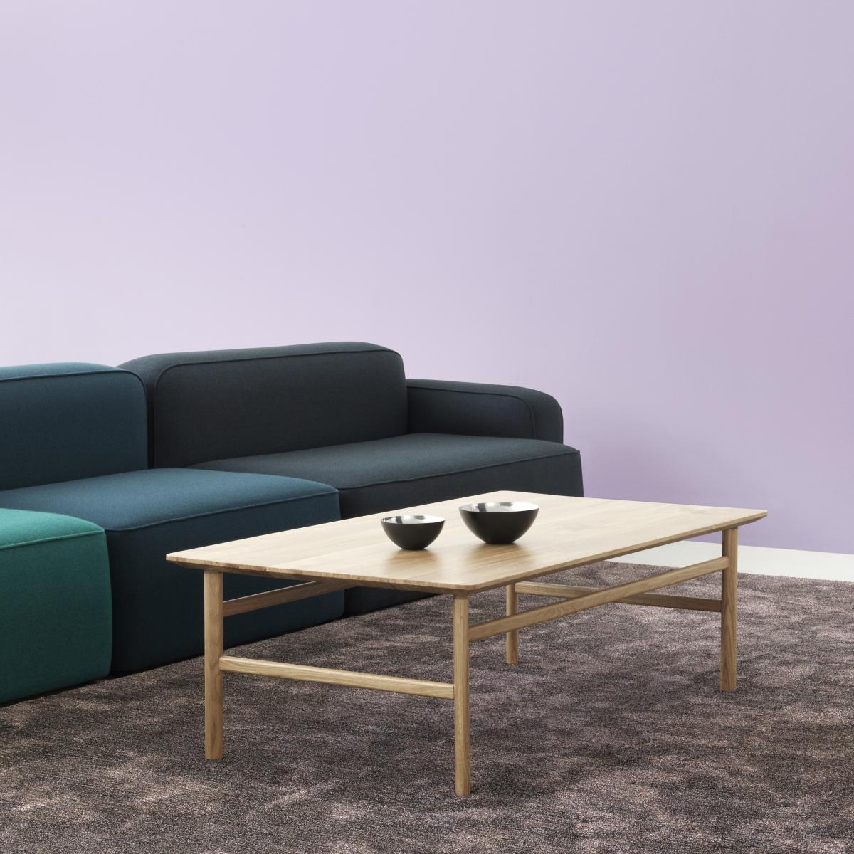 Normann Copenhagen Grow coffee table Oak clear lacquer. large – image 6