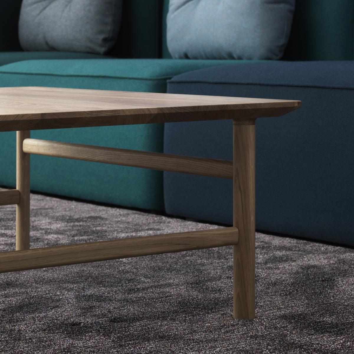Normann Copenhagen Grow coffee table Oak clear lacquer. large – image 8