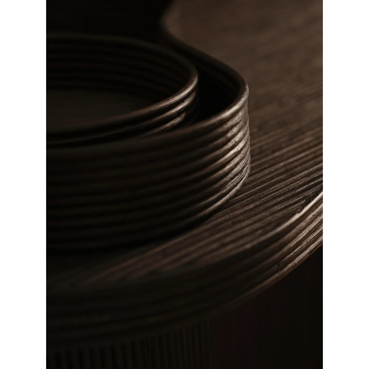 Ferm Living Isola coffee table Dark stained – image 2