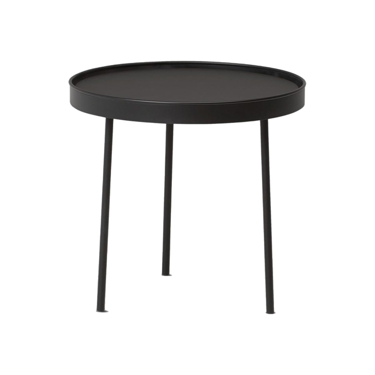 Northern Stalk coffee table black medium Ø44 cm H:42 cm