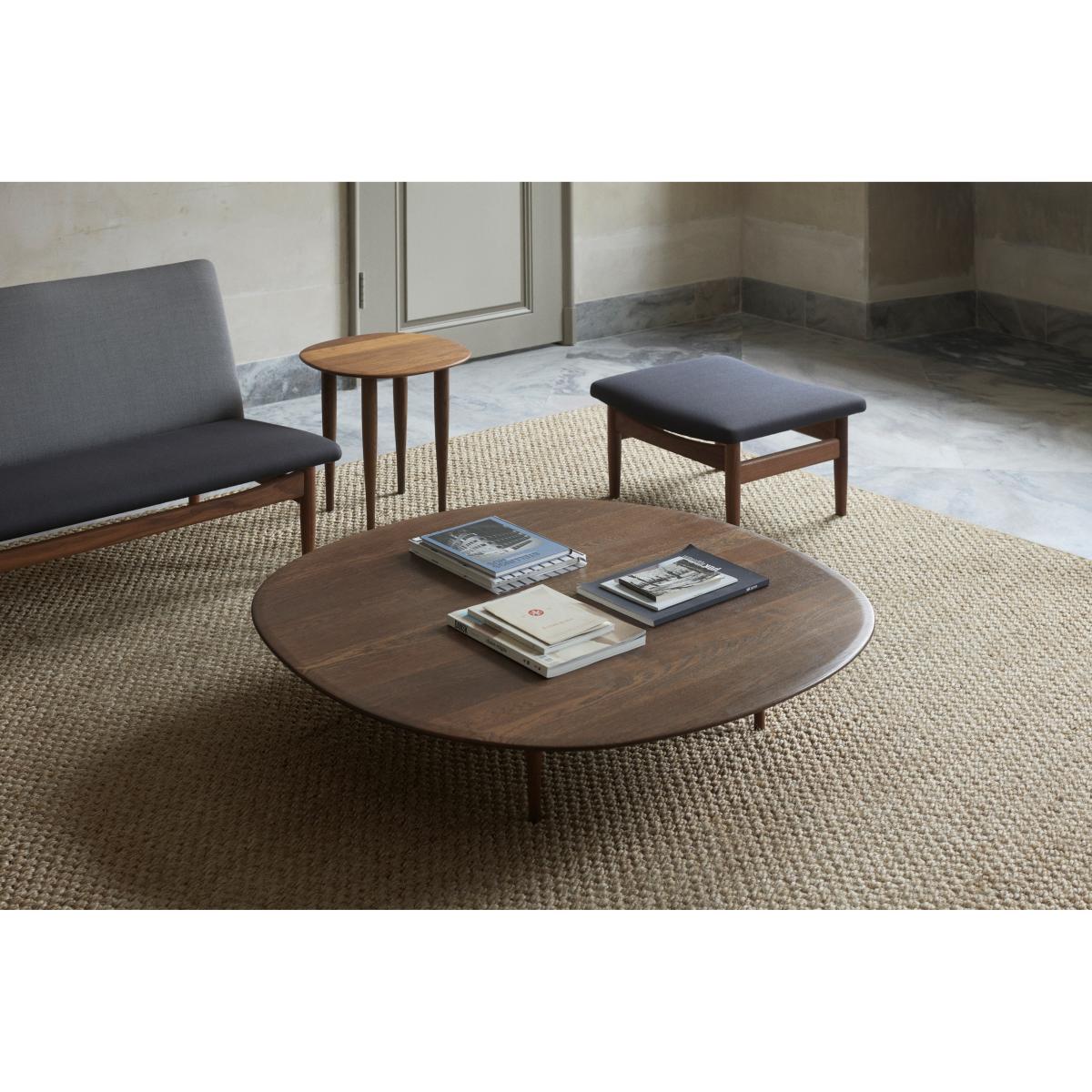 Brdr. Krüger Jari coffee table Ø118 cm Smoke oiled oak – image 5
