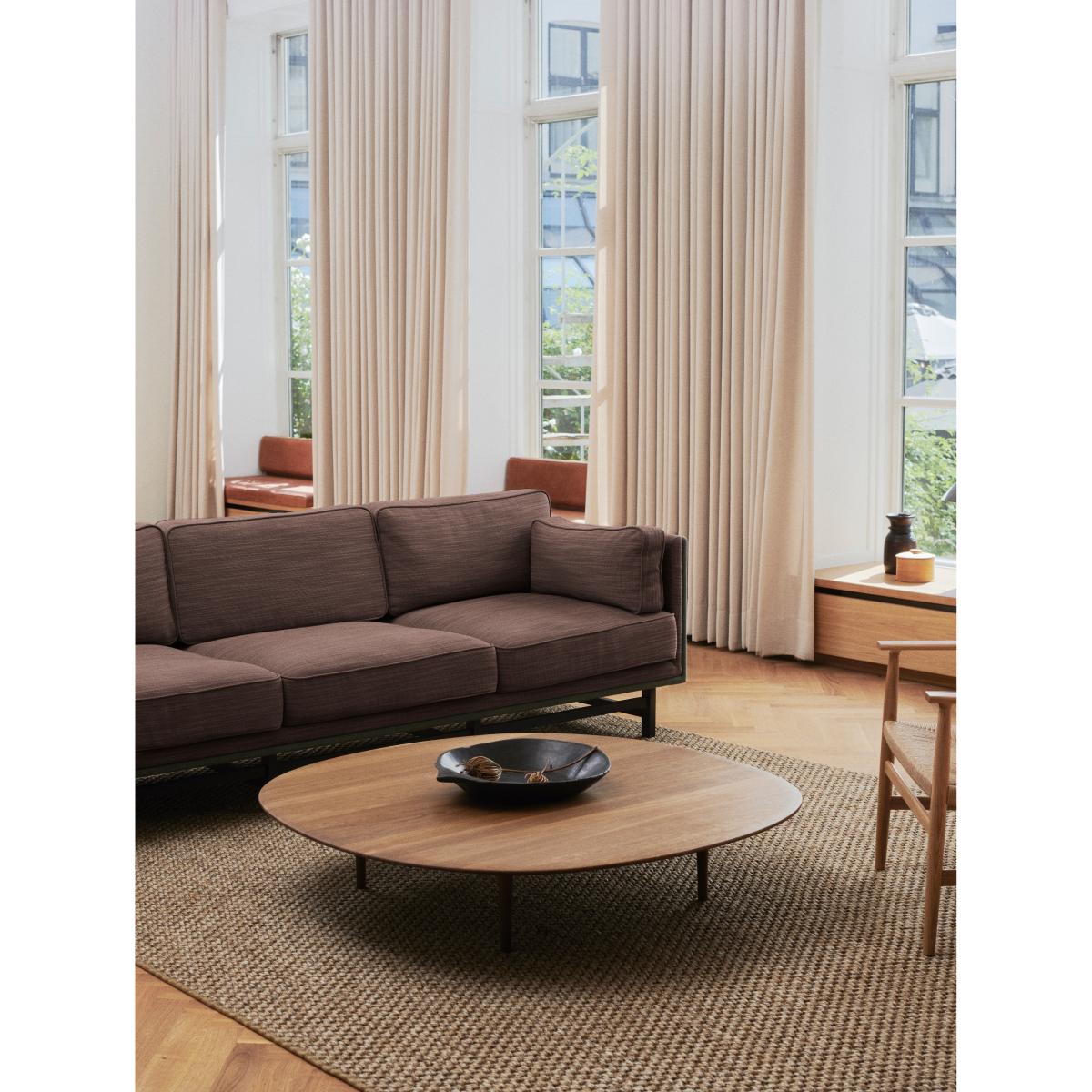 Brdr. Krüger Jari coffee table Ø118 cm Smoke oiled oak – image 7