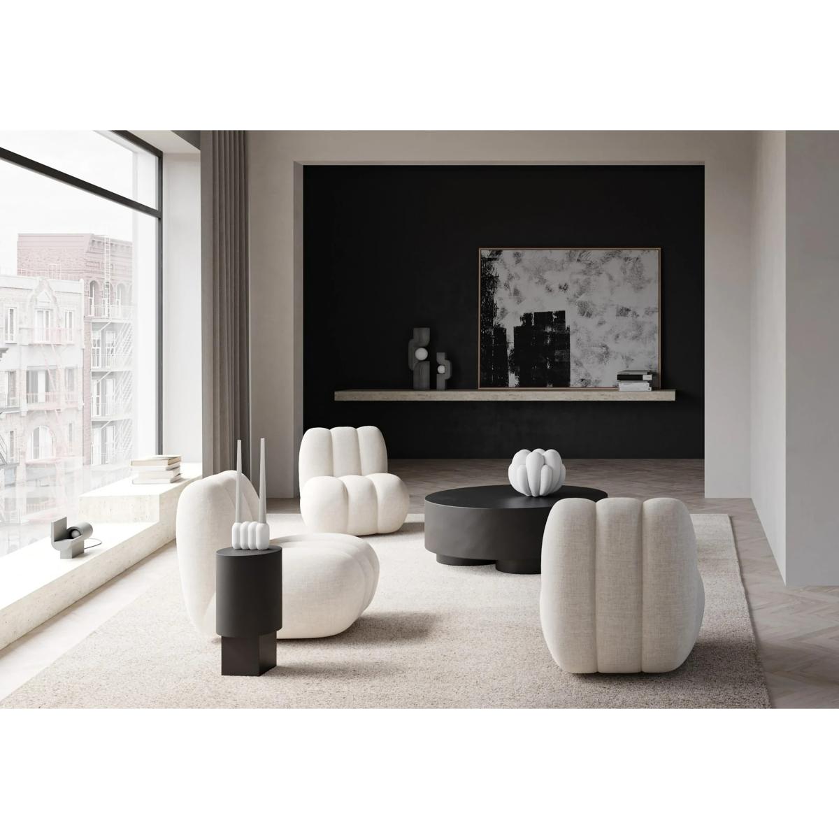 101 Copenhagen Big Foot coffee table big Ø110 cm Coffee – image 2