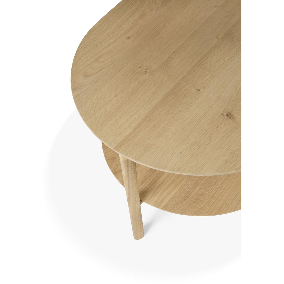 Ethnicraft Bok coffee table Oak 120x60 cm – image 4