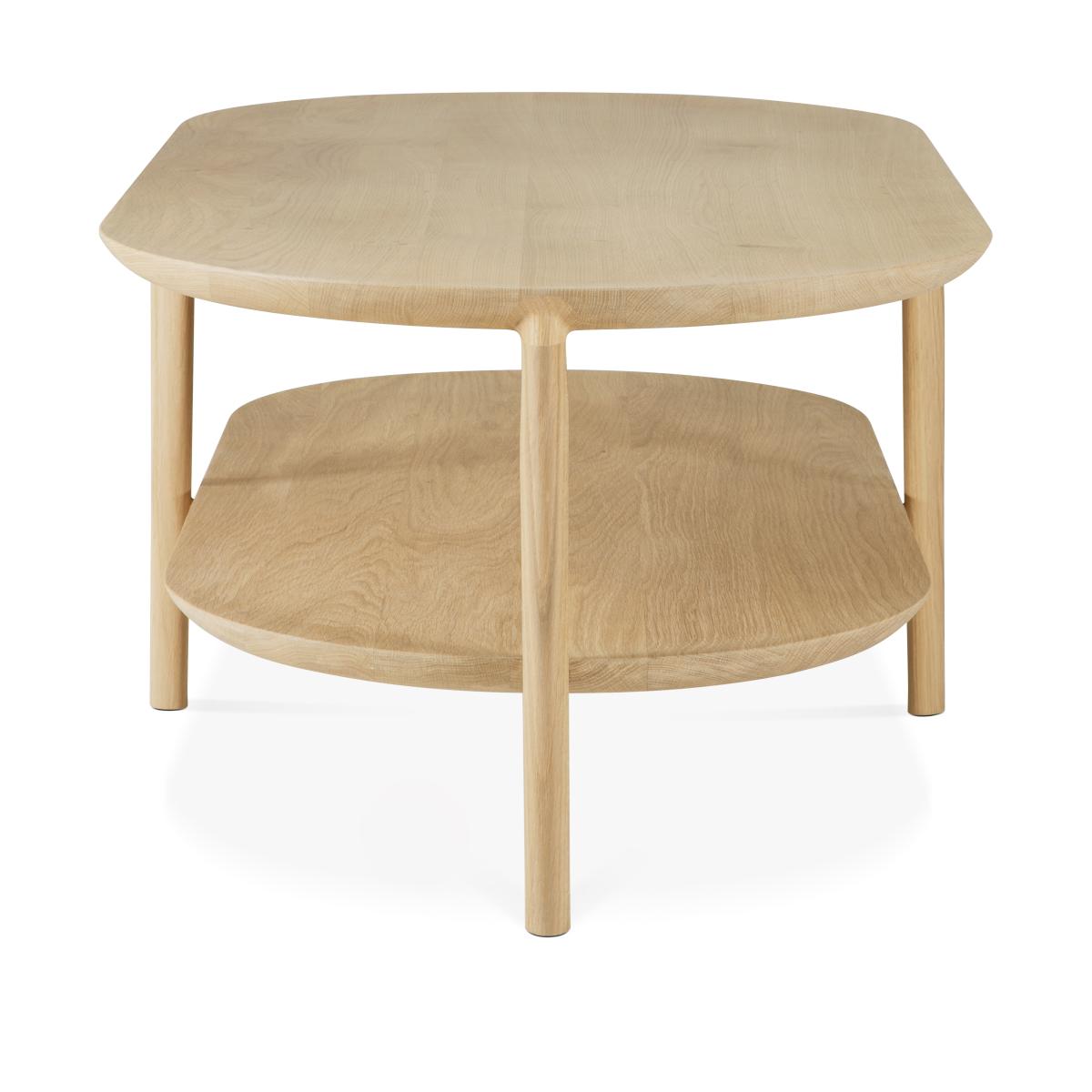 Ethnicraft Bok coffee table Oak 120x60 cm – image 5