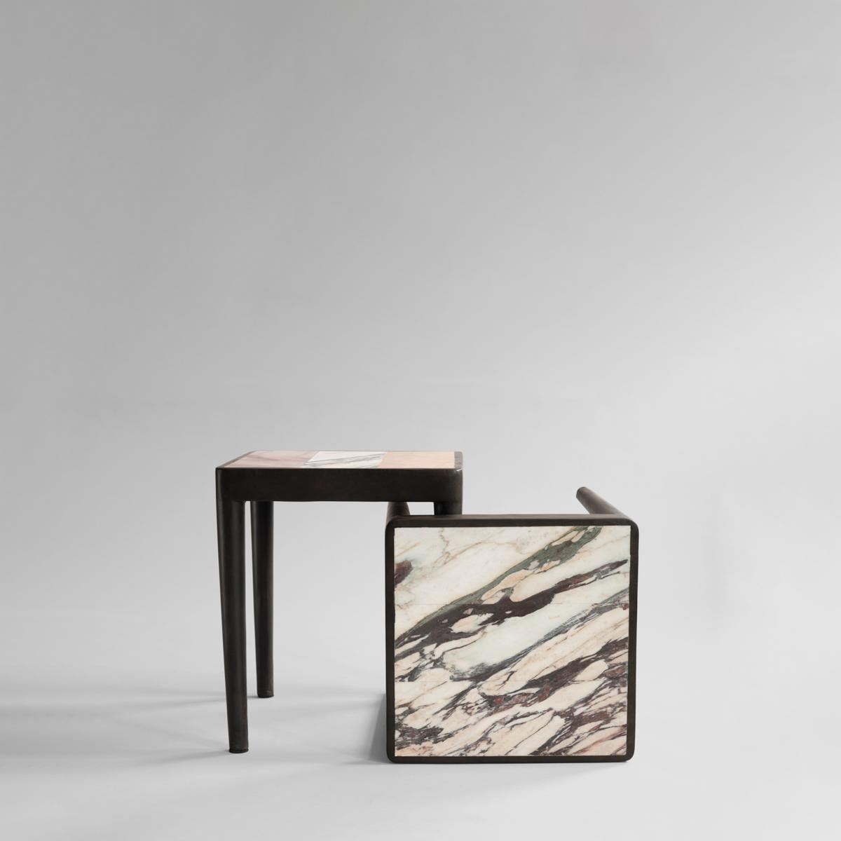 101 Copenhagen Tairu table 38x38 cm Calacatta – image 2