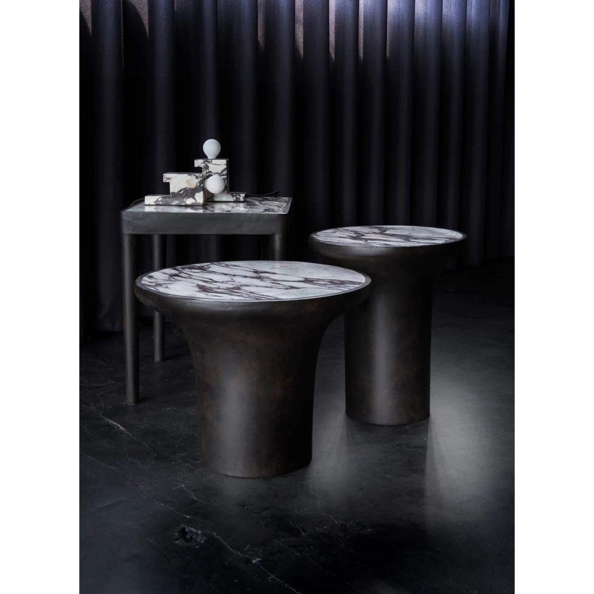 101 Copenhagen Tairu table 38x38 cm Calacatta – image 3