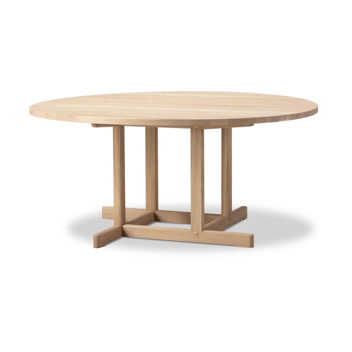 Fredericia Furniture BM80 Mogensen Coffee Table coffee table Ø120 cm Soaped oak – image 2