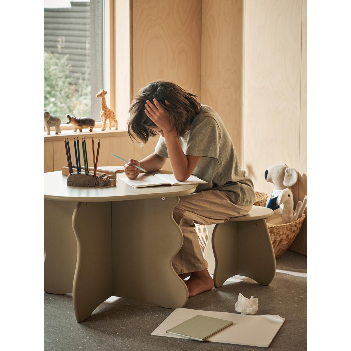 ferm LIVING Slope table Cashmere – image 2