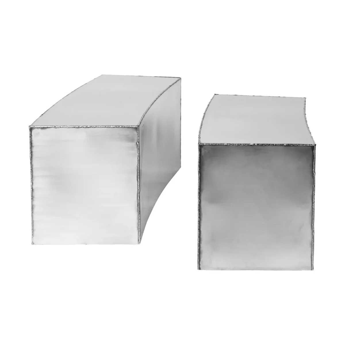 Ferm Living Ferra coffee table 2 pieces Stainless steel – image 9