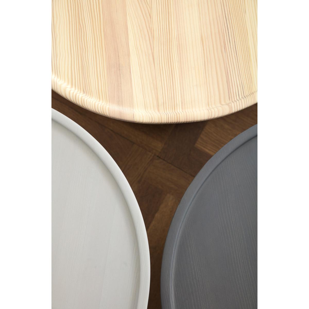 Normann Copenhagen Pine table small Ø45 cm H:40.6 cm Dark Grey – image 3