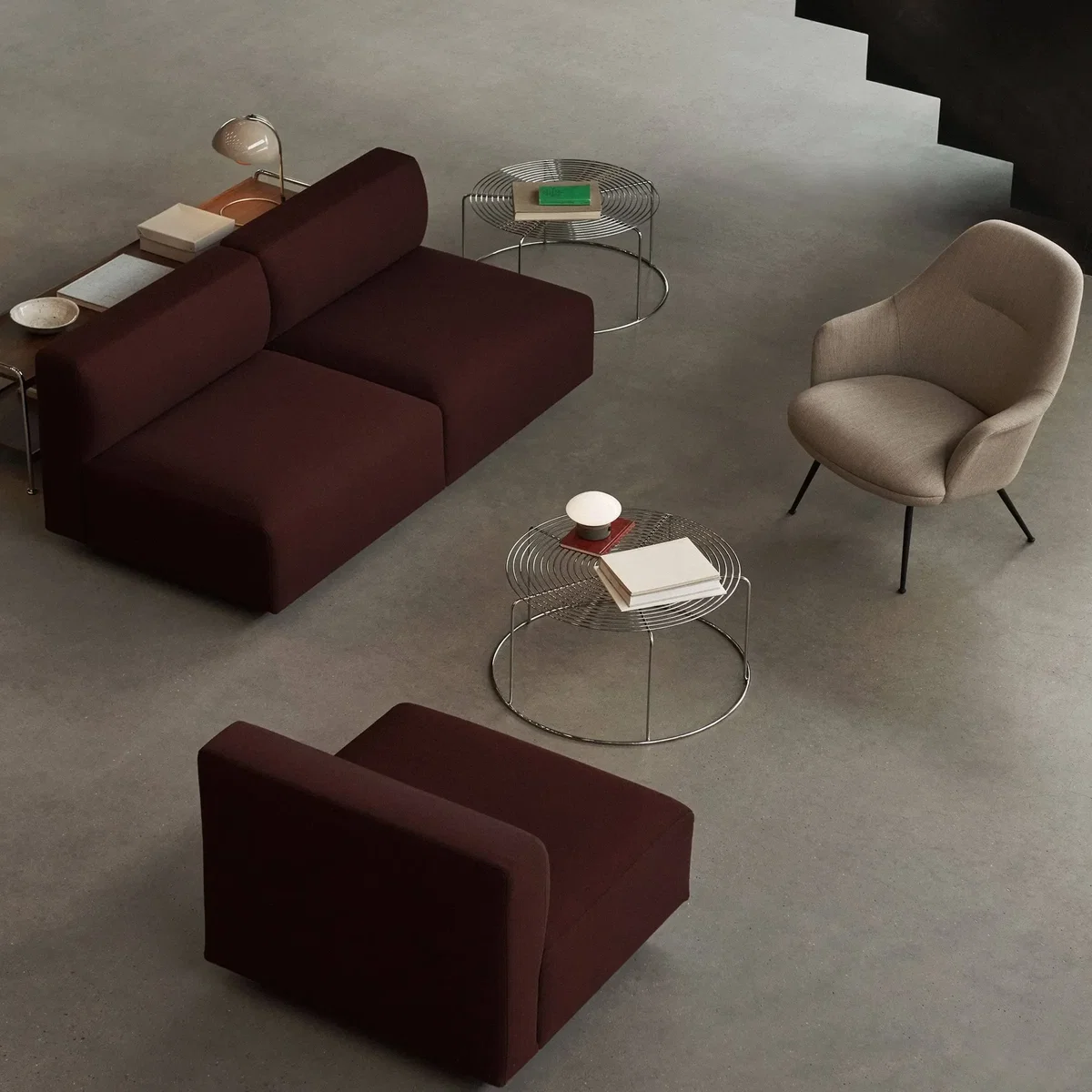 &Tradition WIre VP17 coffee table Stainless steel Ø74x36 cm – image 4