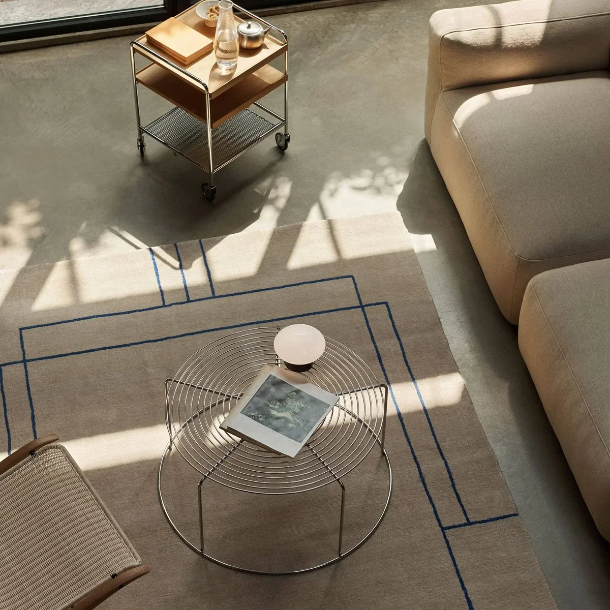 &Tradition WIre VP17 coffee table Stainless steel Ø74x36 cm – image 7