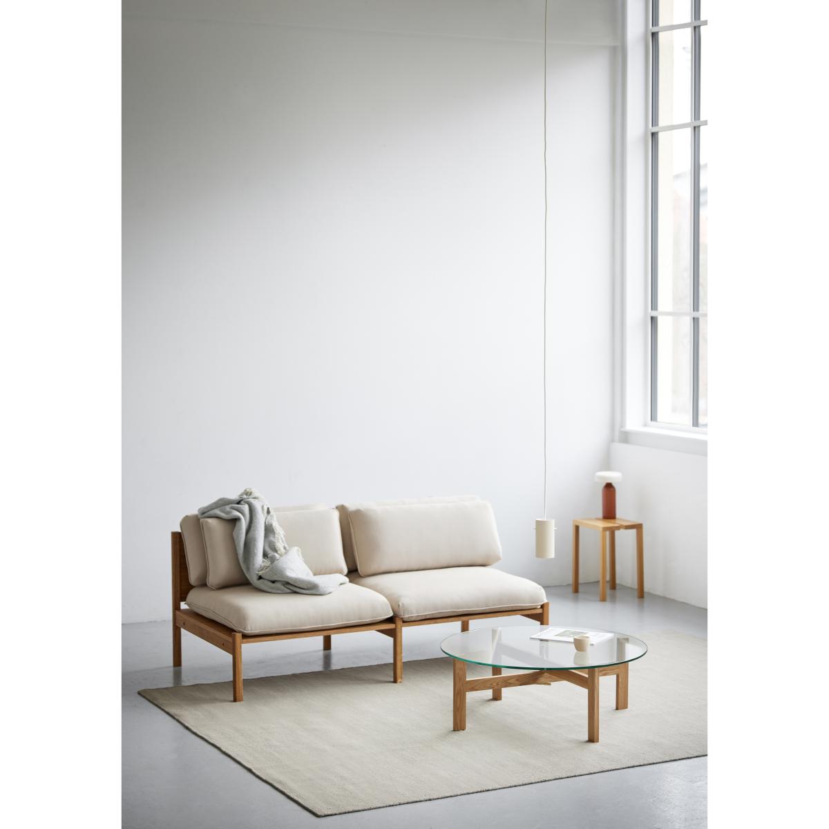 MOEBE Moebe Round coffee table Ø88 cm Oak – image 4