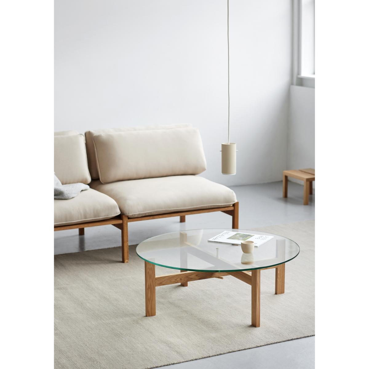 MOEBE Moebe Round coffee table Ø88 cm Oak – image 6
