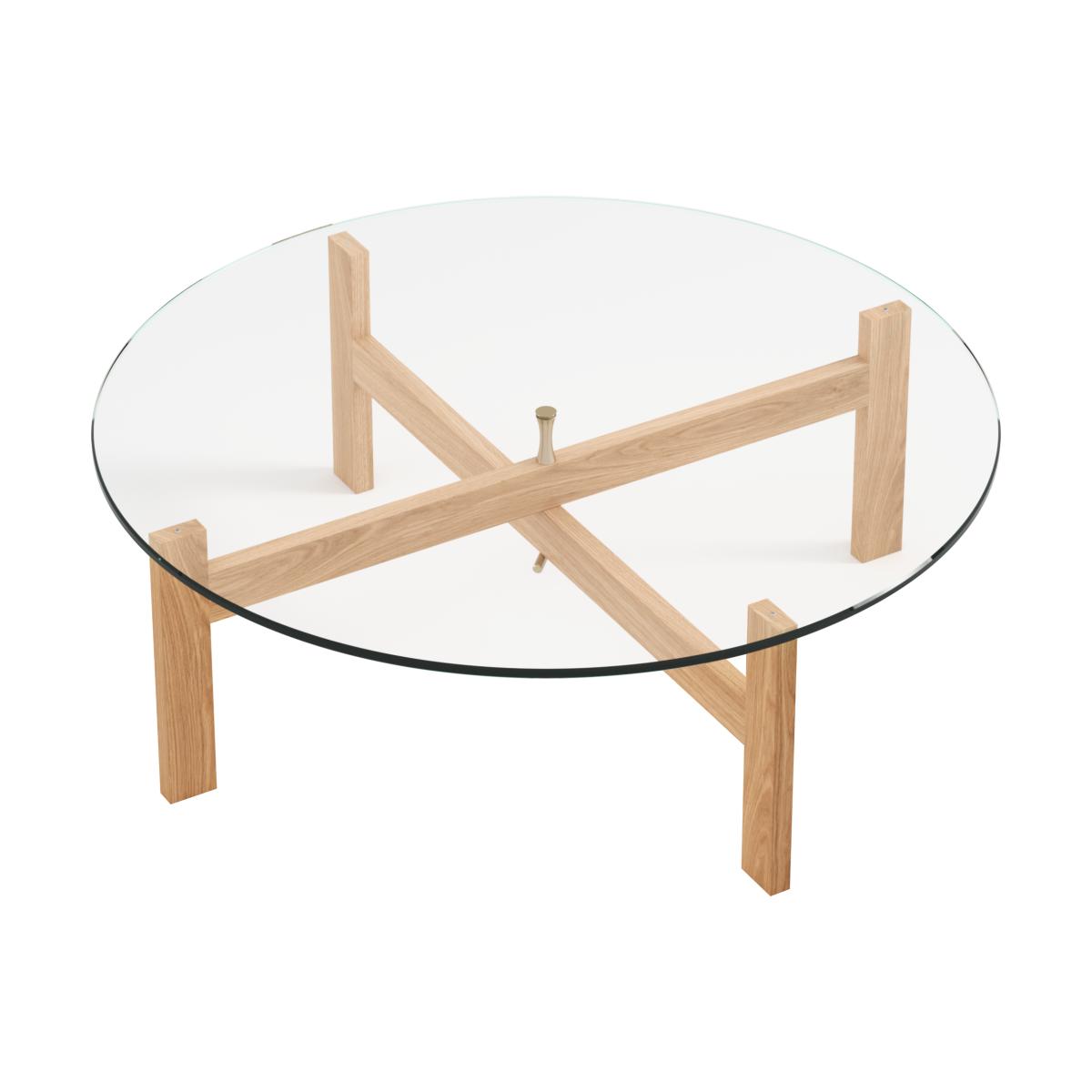 MOEBE Moebe Round coffee table Ø88 cm Oak – image 9