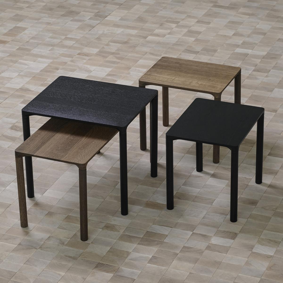 Fredericia Furniture Piloti 6715 coffee table Smoked oak-height 35 cm – image 4