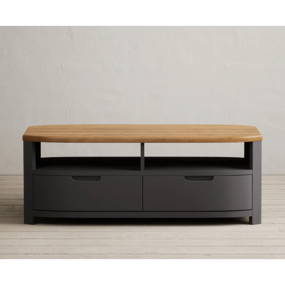Bradwell Oak and Charcoal Painted 4 Drawer Coffee Table – image 5