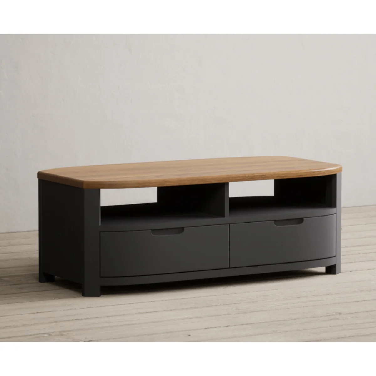 Bradwell Oak and Charcoal Painted 4 Drawer Coffee Table – image 6