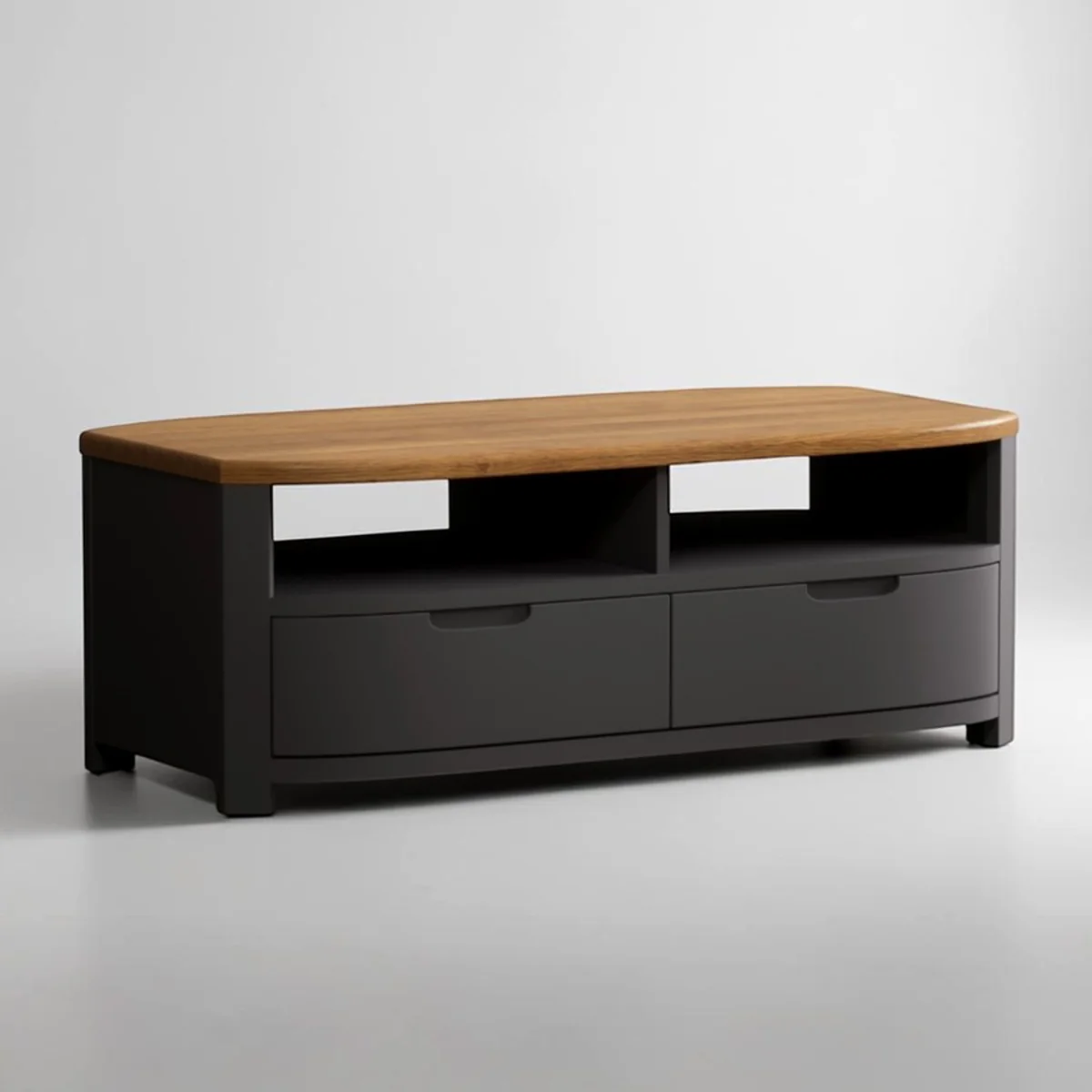 Bradwell Oak and Charcoal Painted 4 Drawer Coffee Table – image 1