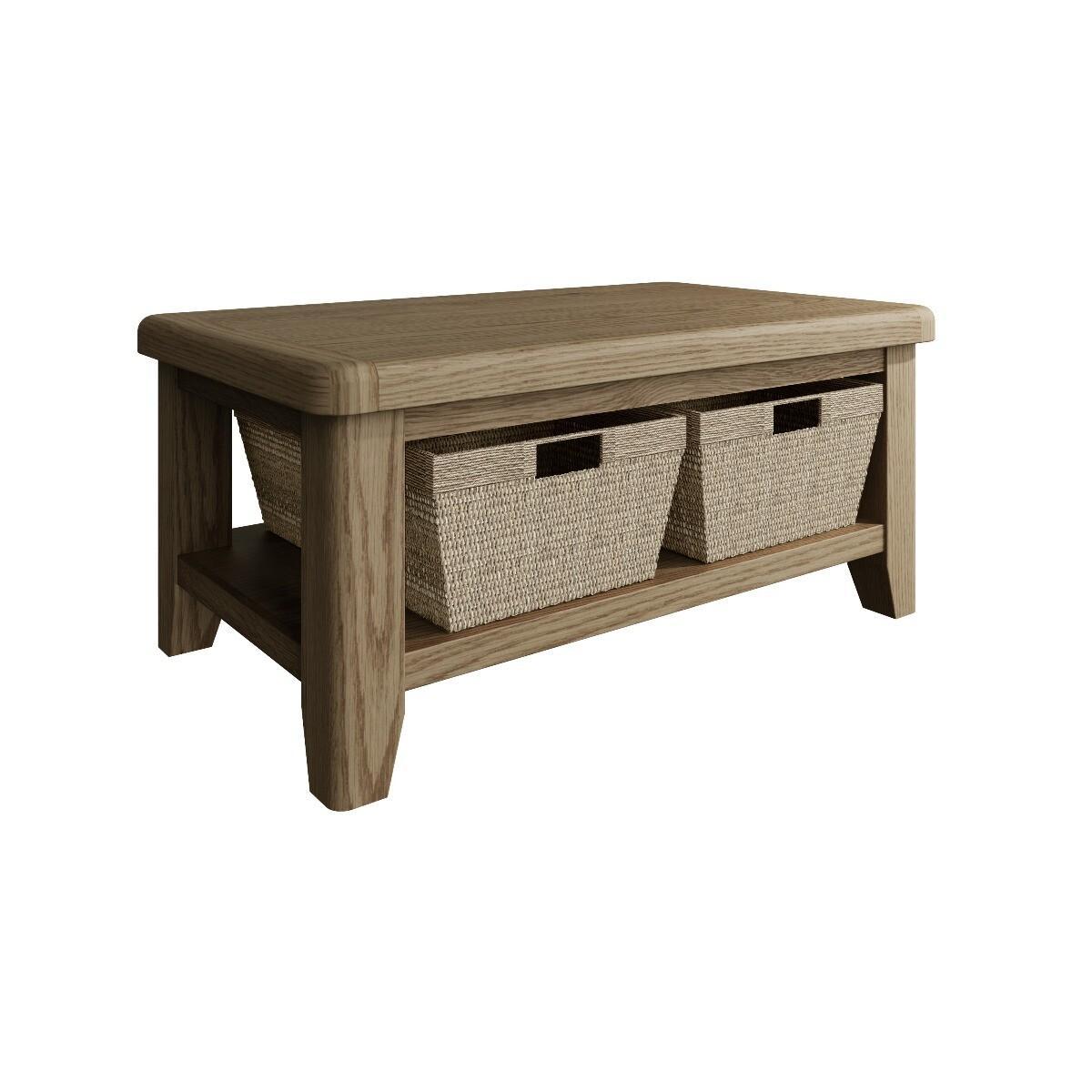 Estelle Oak Coffee Table – image 2