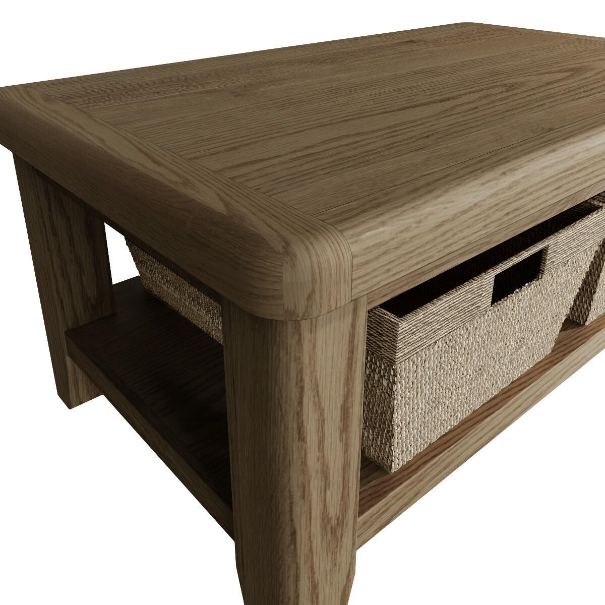 Estelle Oak Coffee Table – image 5