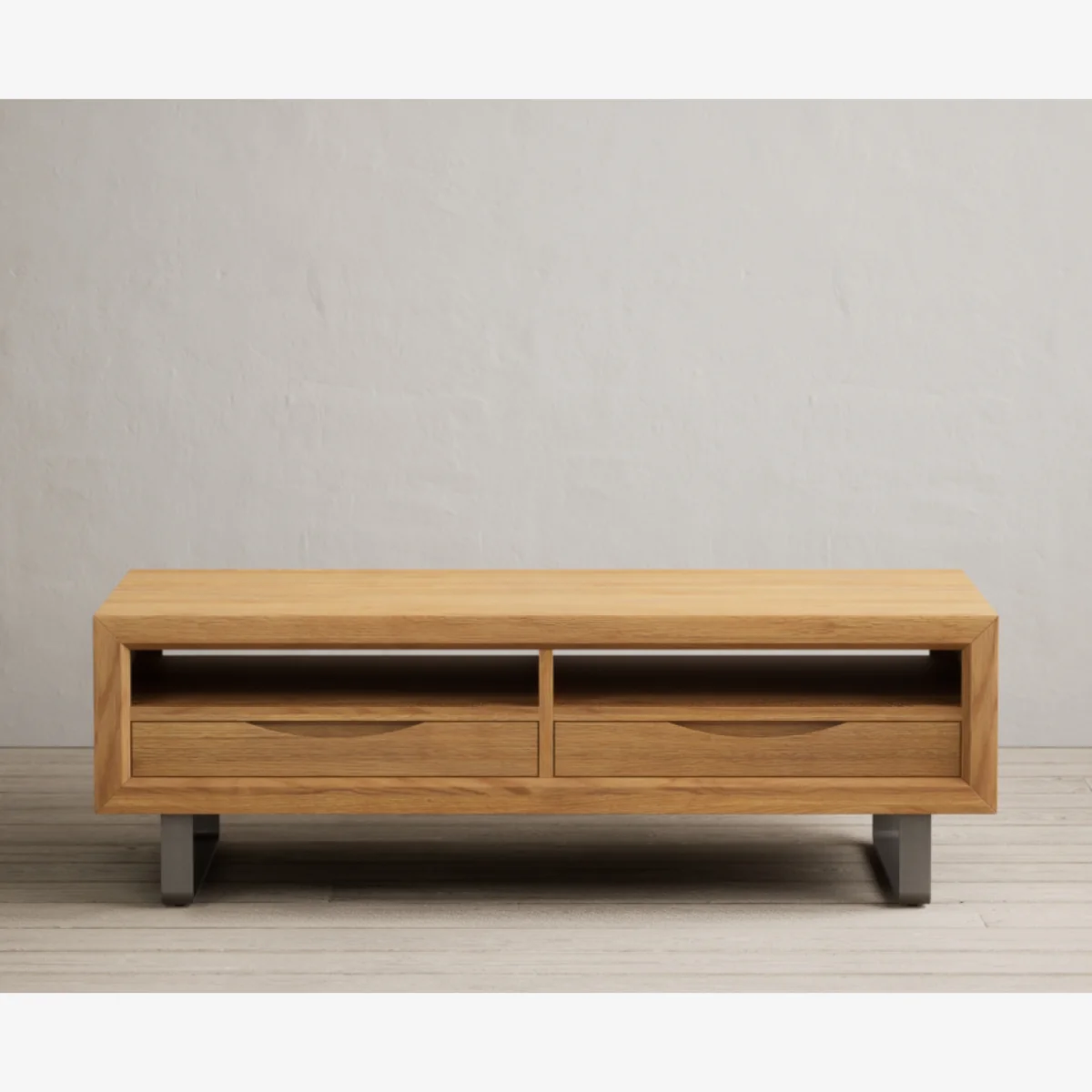 Parker Solid Oak 4 Drawer Coffee Table