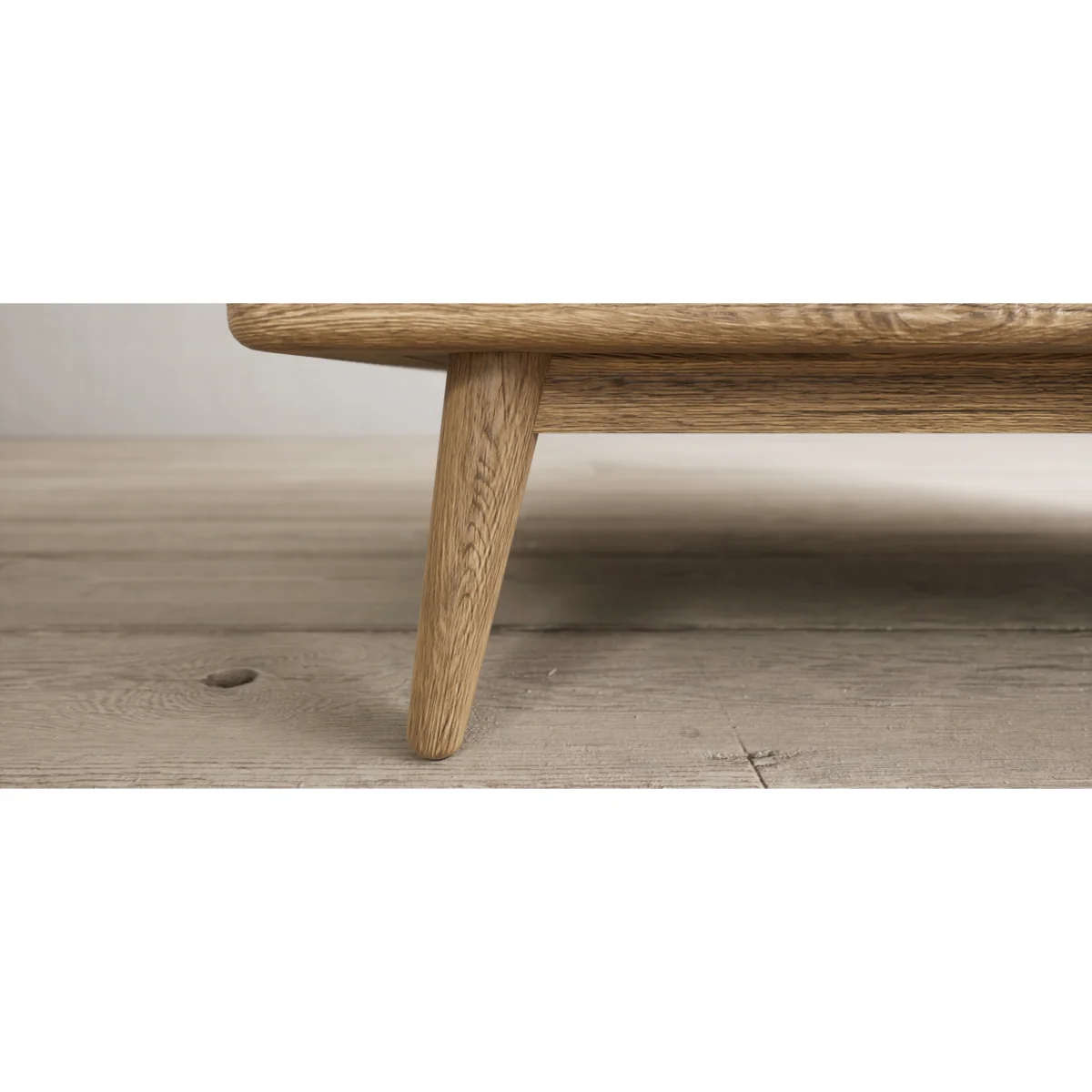 Parven Solid Oak 4 Drawer Storage Coffee Table – image 8