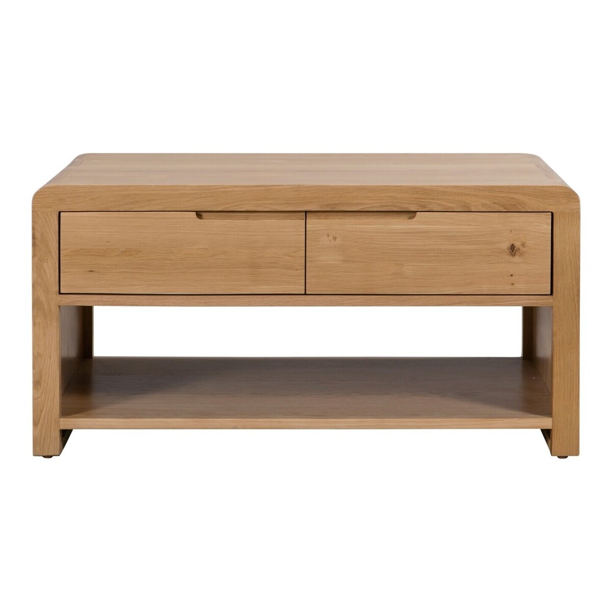 Curve Oak Coffee Table – image 2