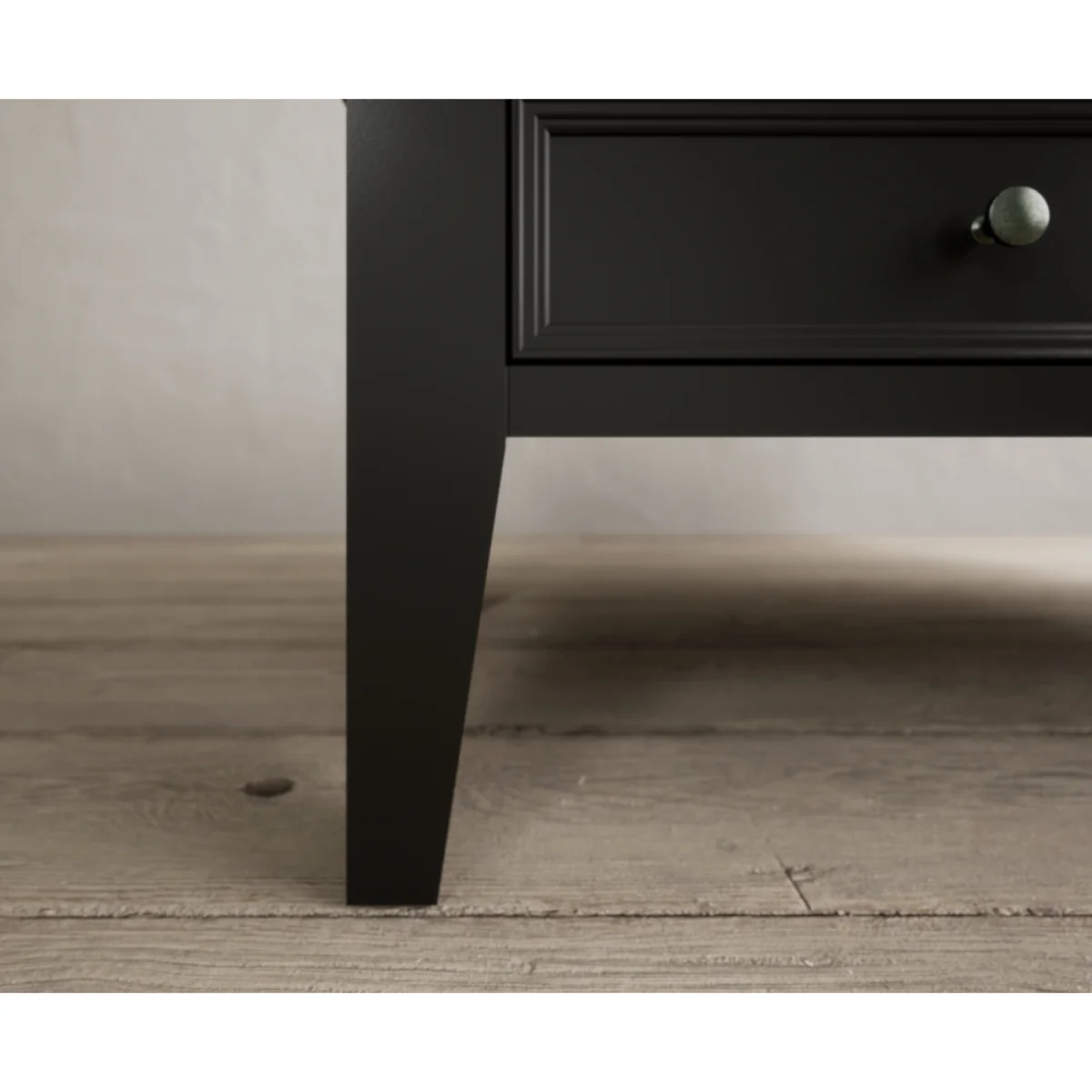 Charlton Oak and Black Painted 4 Drawer Coffee Table – image 7