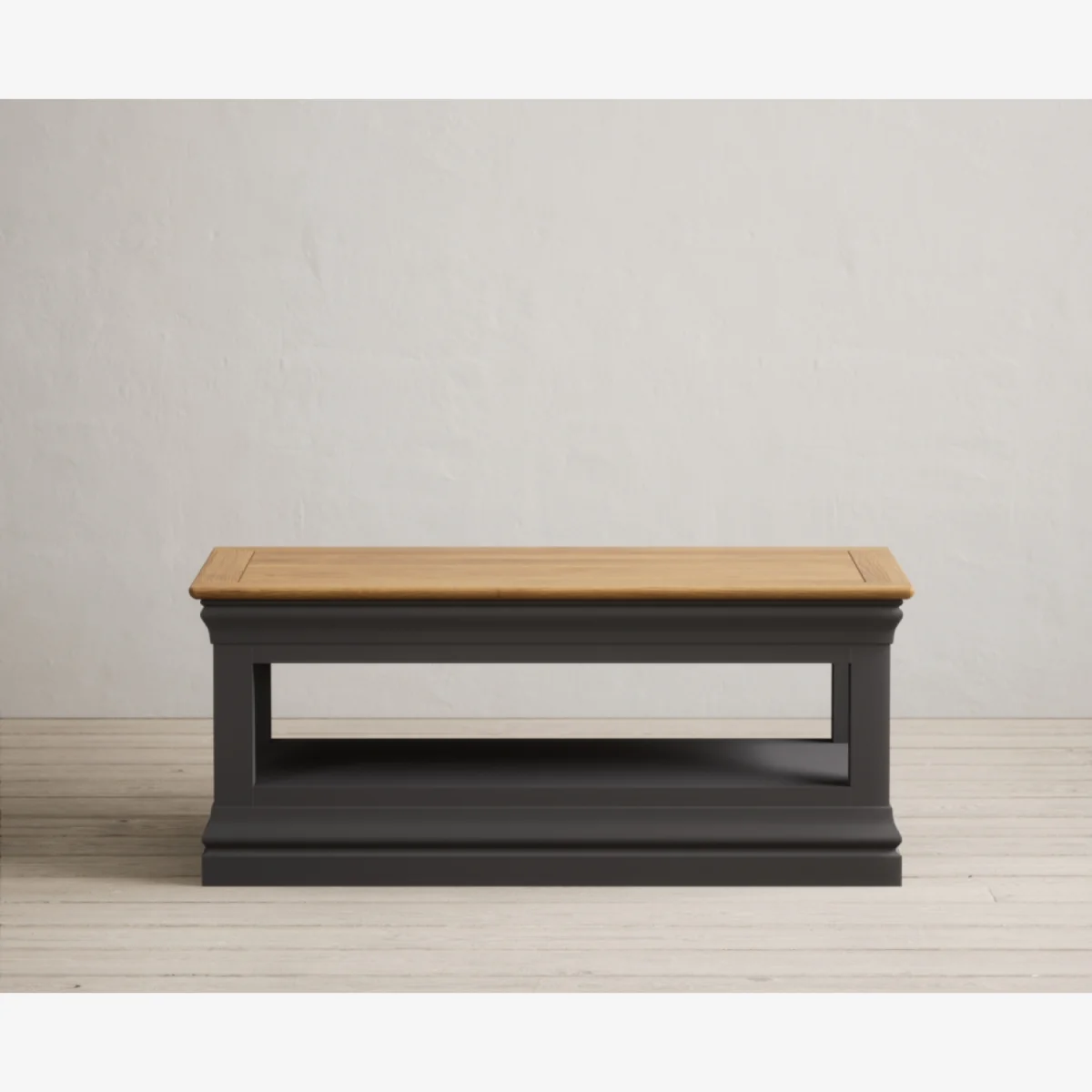 Charwood Oak and Charcoal Painted Coffee Table