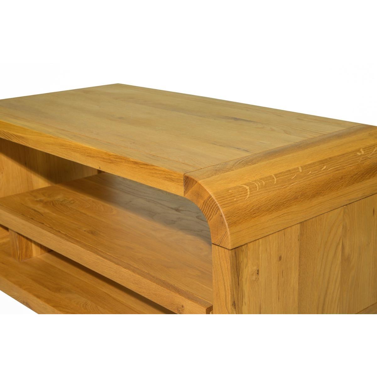 Modern Oak Living Coffee and TV Table – image 7