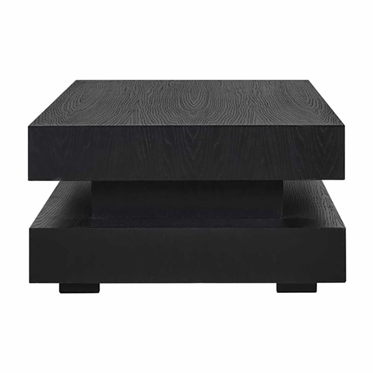 Richmond Oakura Blok H Black Coffee Table – image 5