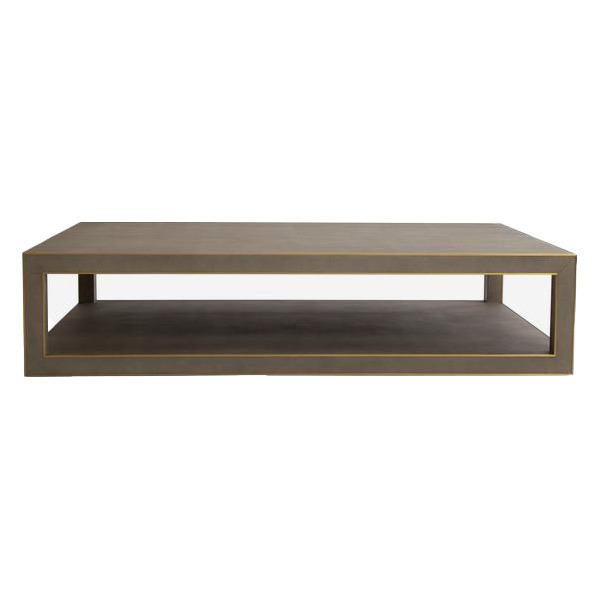 Andrew Martin Lorenzo Brown Rectangular Coffee Table – image 2