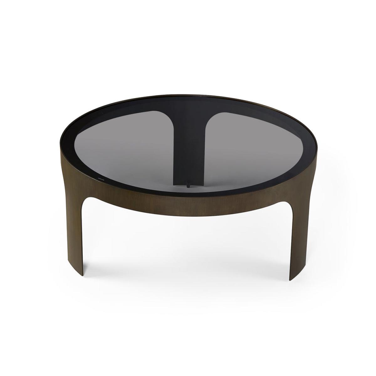 Liang & Eimil Arch Coffee Table Antique Bronze & Smoked Black – image 3