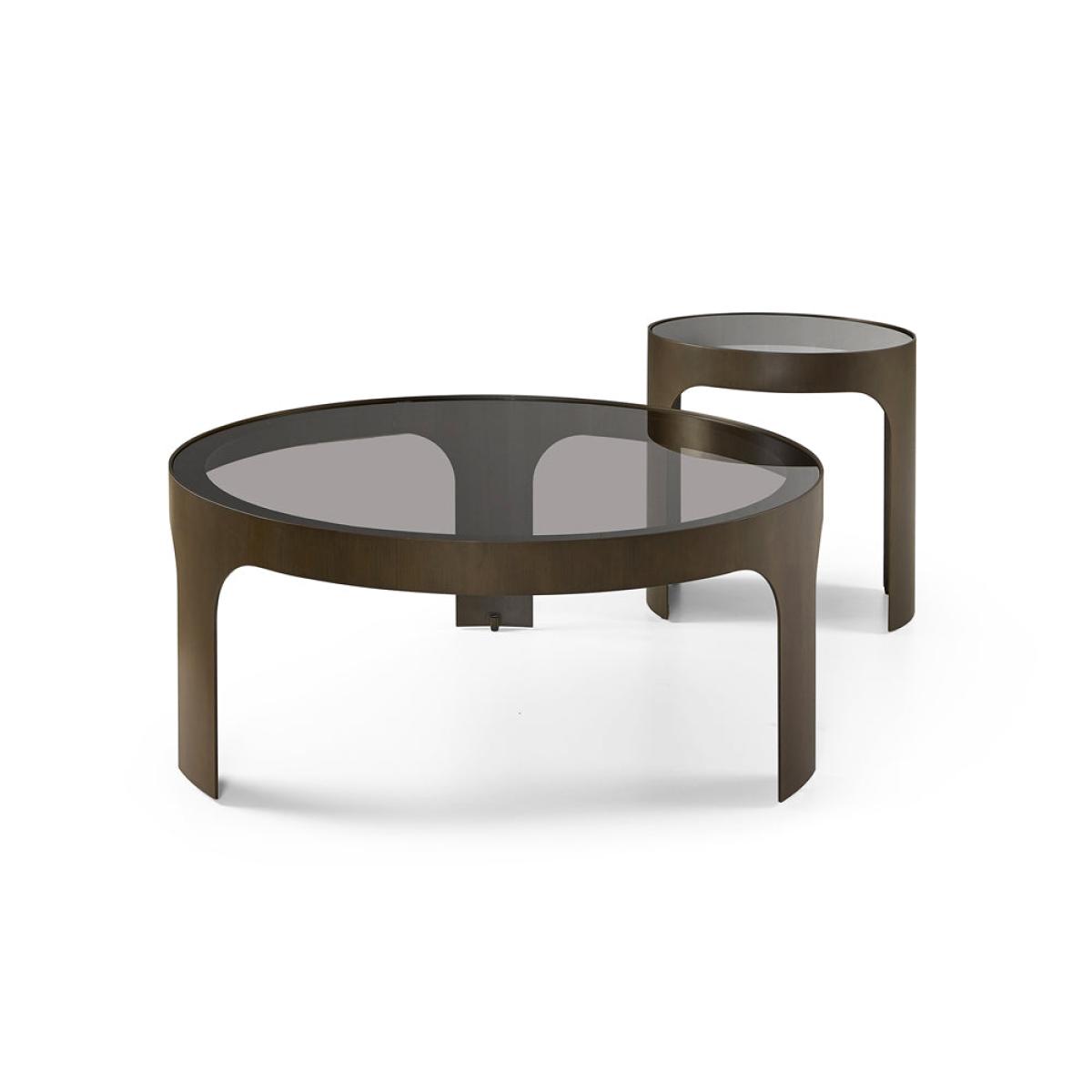 Liang & Eimil Arch Coffee Table Antique Bronze & Smoked Black – image 5
