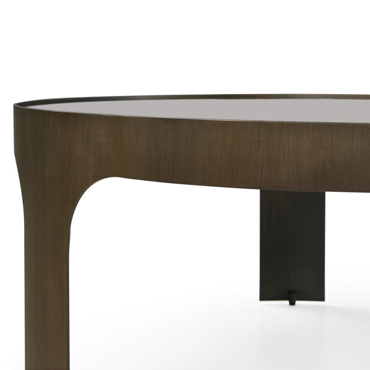 Liang & Eimil Arch Coffee Table Antique Bronze & Smoked Black – image 7