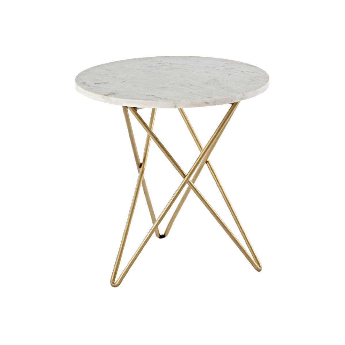 Olivia's Nancy Coffee Table Geometric Shape Legs